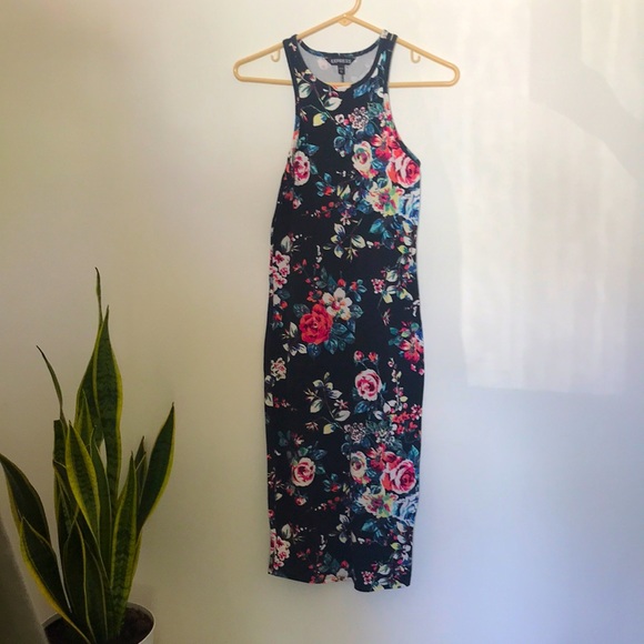 Express Floral Dress - Picture 1 of 2